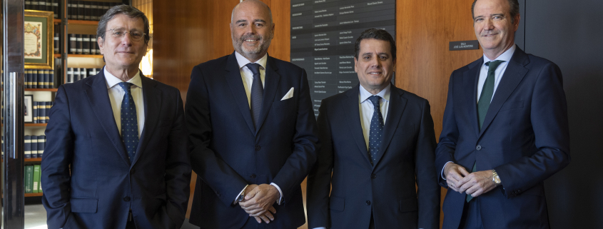 Javier Valdecantos, Santiago Gómez-Villares, Leonardo Neri y Pablo Atencia